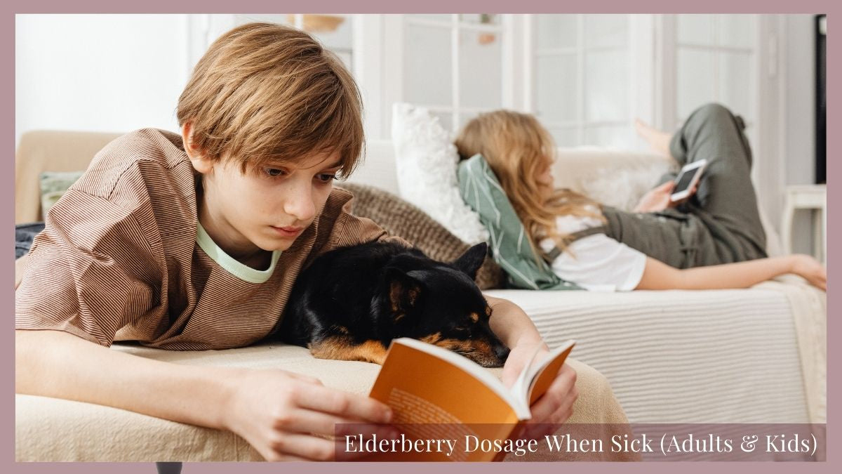 Child resting at home during illness while family focuses on gentle wellness routines