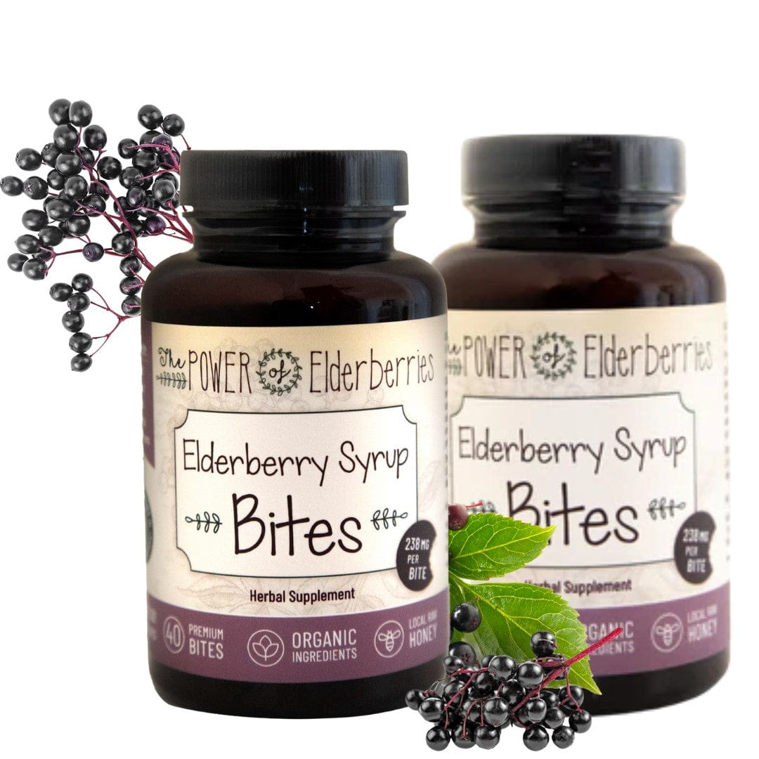 The POWER of Elderberries Signature Elderberry Syrup Bites 40ct. 2 pack