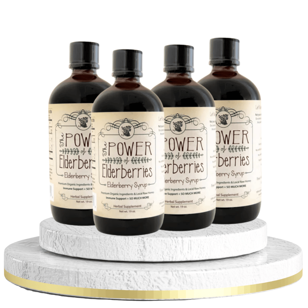 Standard Plus Elderberry Syrup Bottles