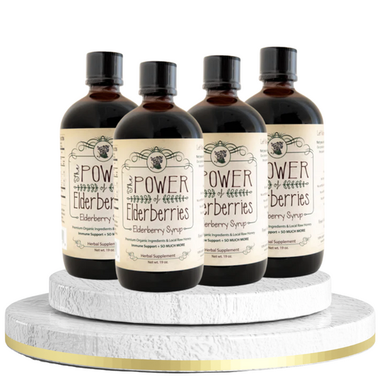 Standard Plus! Bundle: Signature Elderberry Syrup 19oz. x 4