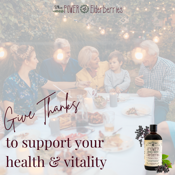 Give Thanks to Support Your Health & Vitality