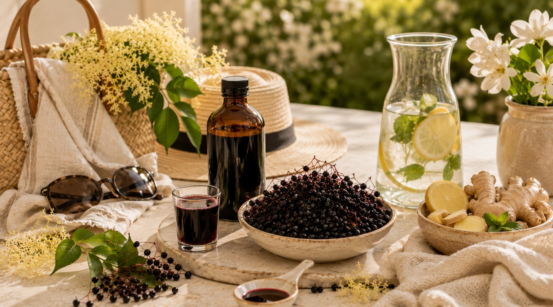 Five summer health tips from The POWER of Elderberries.