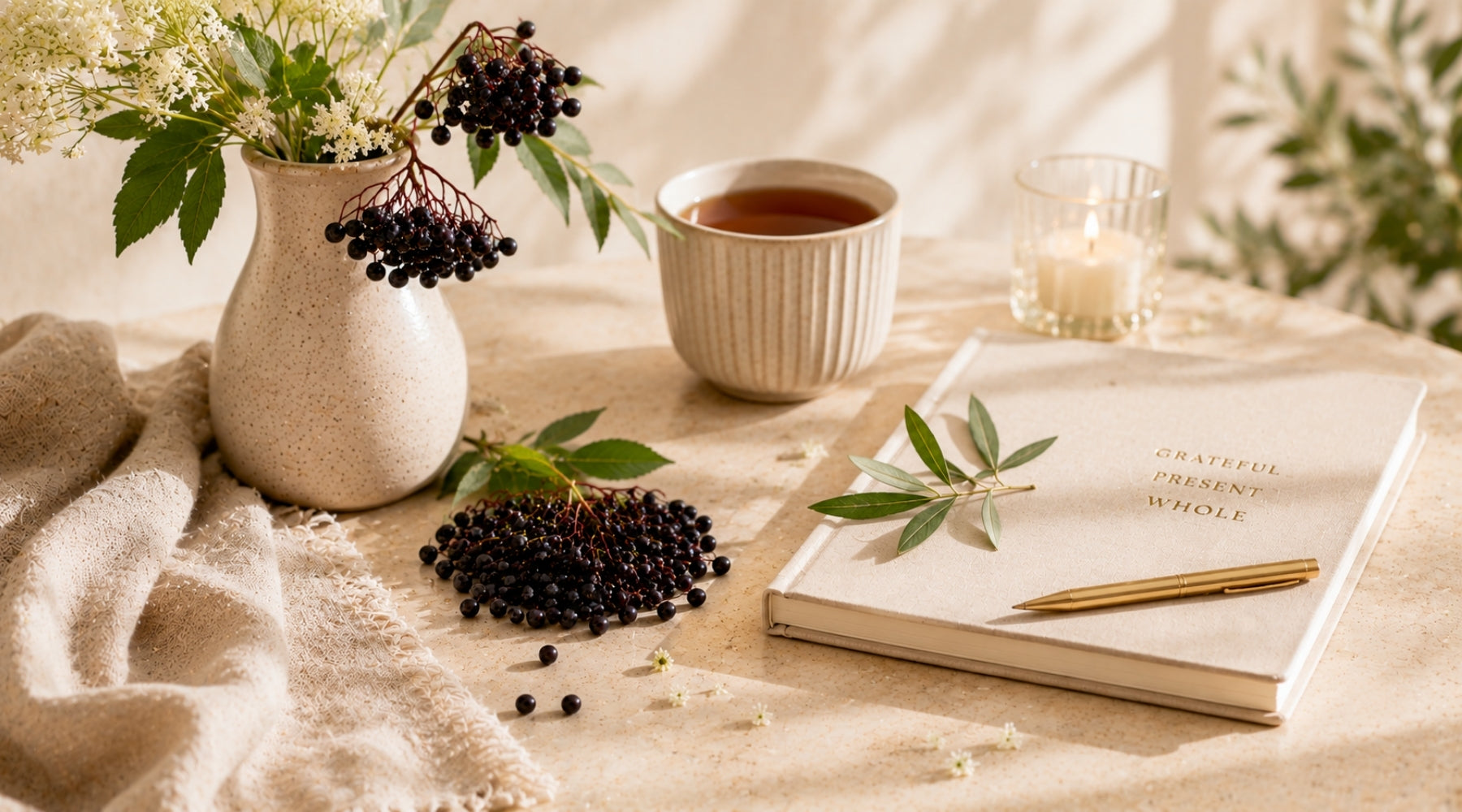 A reminder to give thanks to support your health and vitality.