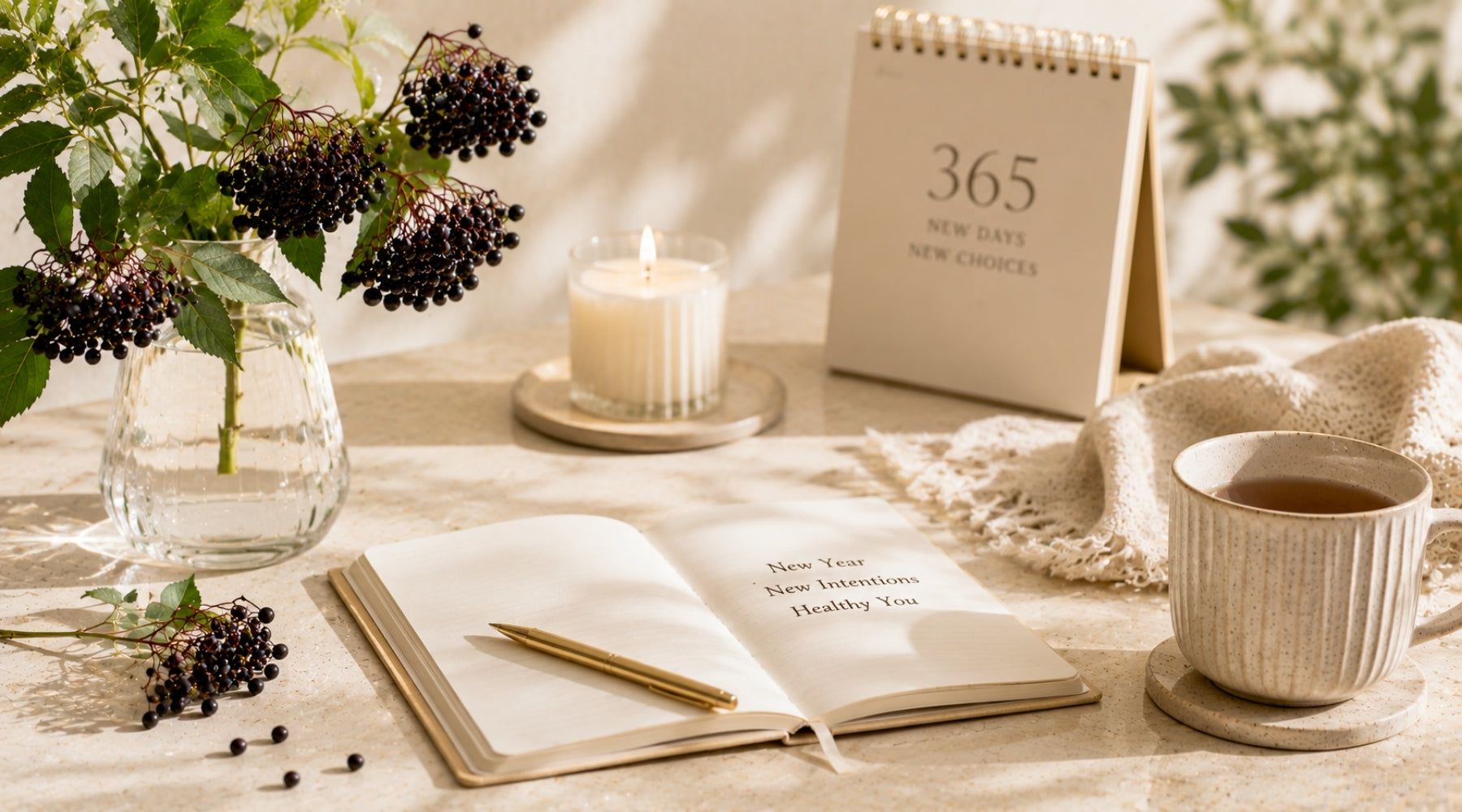 Start the New Year off with a simple, resolution to support your health.