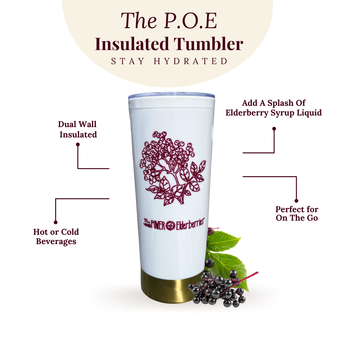 The P.O.E. 20oz Insulated Tumbler