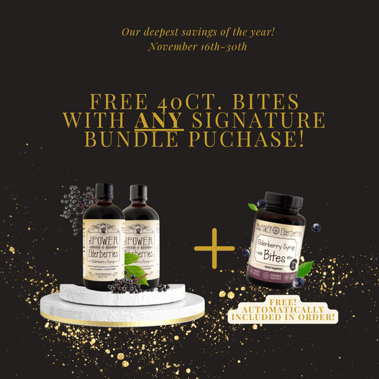 Standard Bundle: Signature Elderberry Syrup 19oz x 2
