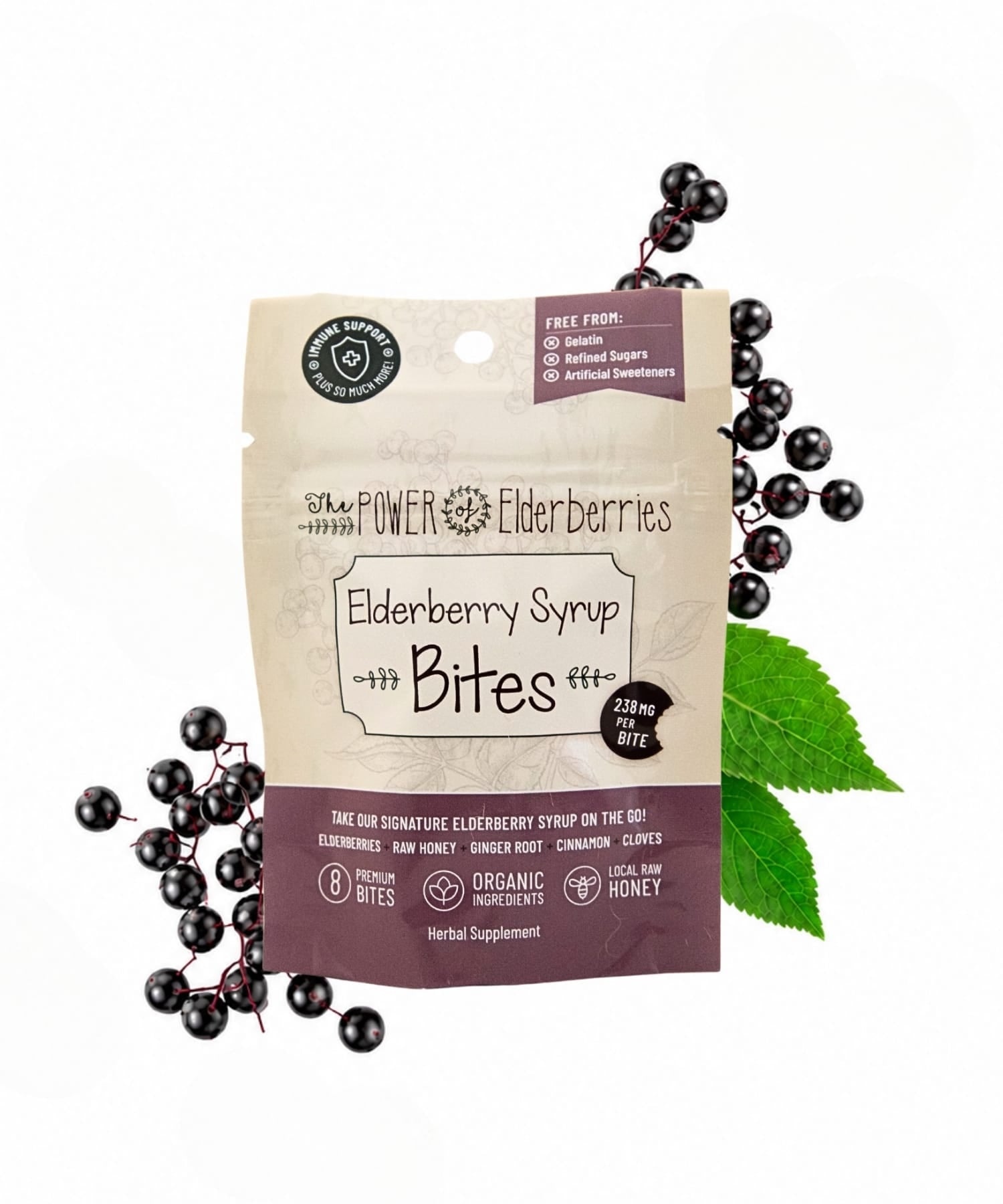 洋楽 Swarvy Elderberry beat lofi instrumental Signature Elderberry Syrup Bites™ 8ct | Whole-Food Elderberry Wellness