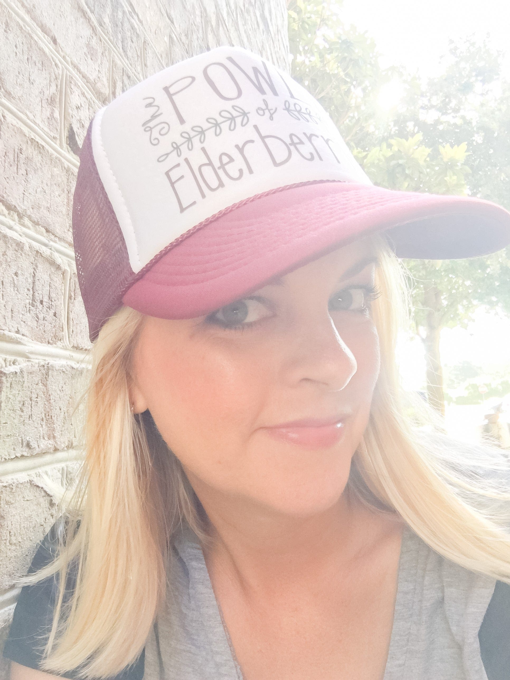 The POWER of Elderberries Trucker Hat Trucker Hat