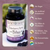 The POWER of Elderberries Wholesale 40ct. Elderberry Syrup Bites - 1 case (12 bottles)